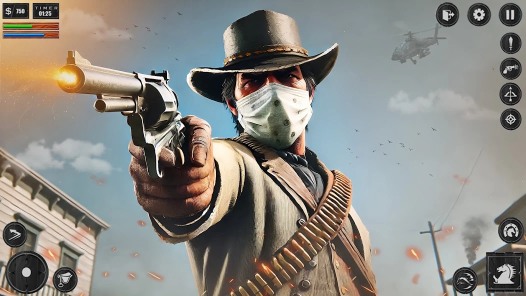 West Mafia Redemption: Gold Hunter FPS Shooter screenshot 3