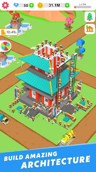 Idle Construction 3D screenshot 4