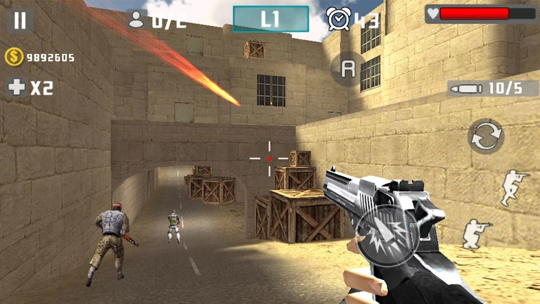 Gun Shot Fire War screenshot 3