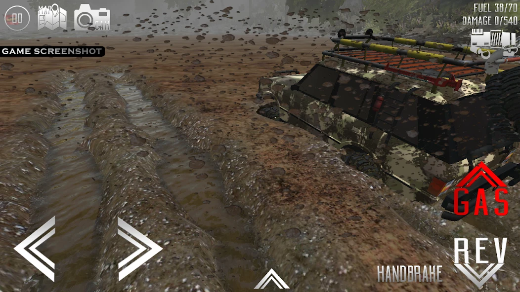 WHEELS IN MUD : OFF-ROAD SIMULATOR screenshot 2
