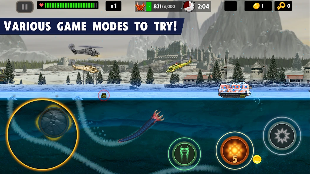 Death Worm Deluxe screenshot 5