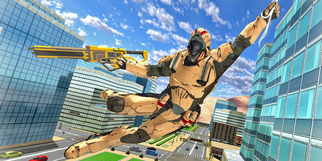 Super Hero Rope Crime City screenshot 3