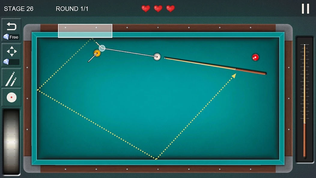 Pro Billiards 3balls 4balls screenshot 1