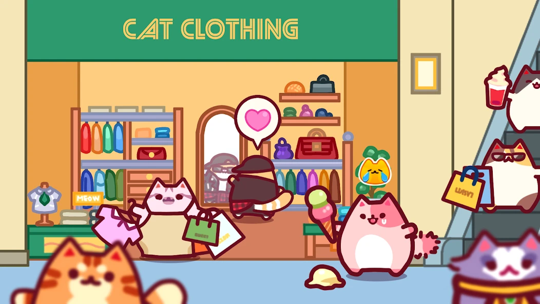 Cat Mall: Idle Shopping Tycoon screenshot 4
