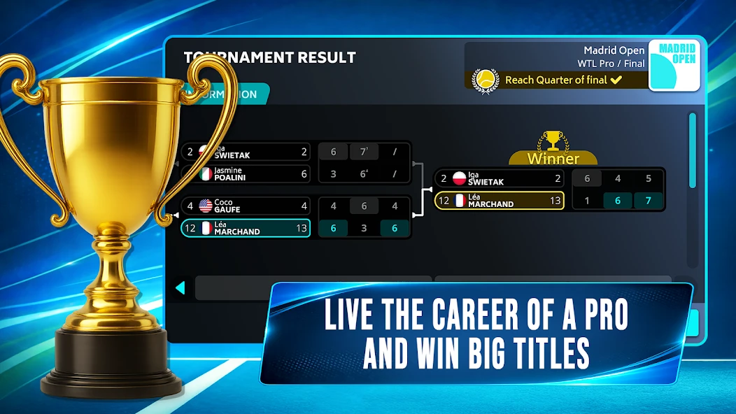 Tennis Manager 26 – MY PLAYER APK screenshot 2