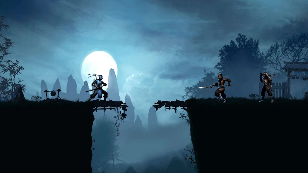 Ninja warrior: legend of shadow fighting games screenshot 1