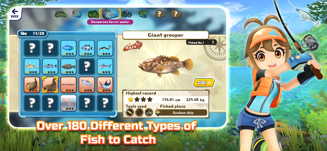 Crunchyroll: Fishing Star WT screenshot 3