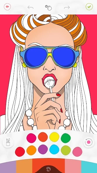 Colorfy: Coloring Book for Adults - Free screenshot 2