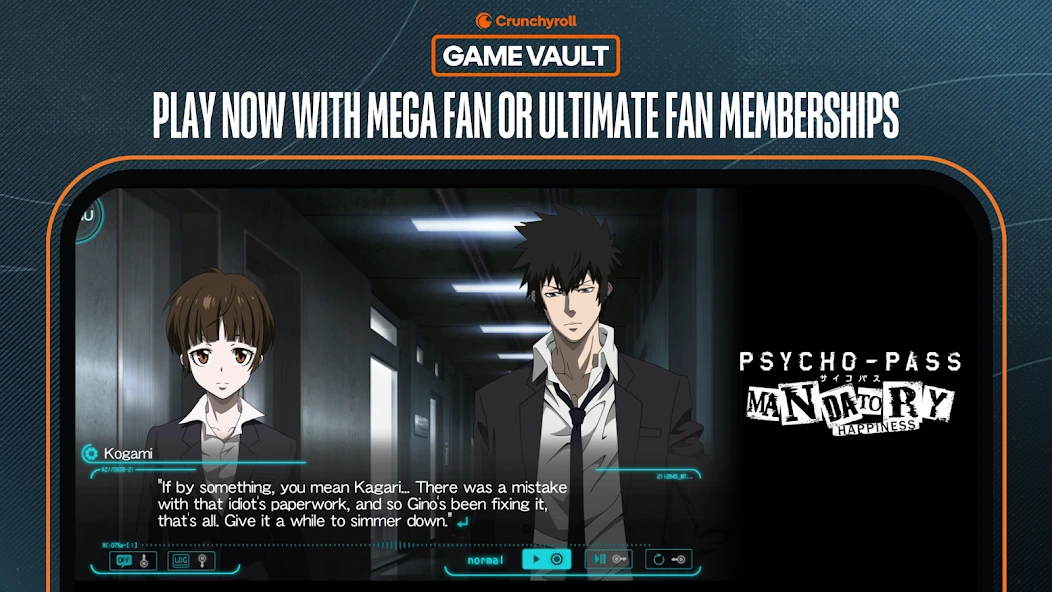 Crunchyroll: PSYCHO-PASS screenshot 2
