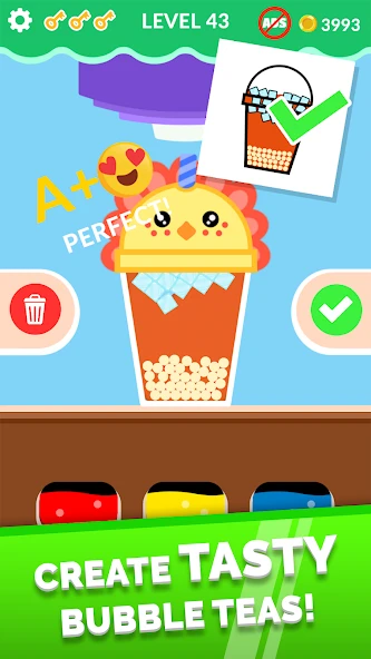 Download Bubble Tea! (MOD, Unlimited Coins) 1.6.3 screenshot 1