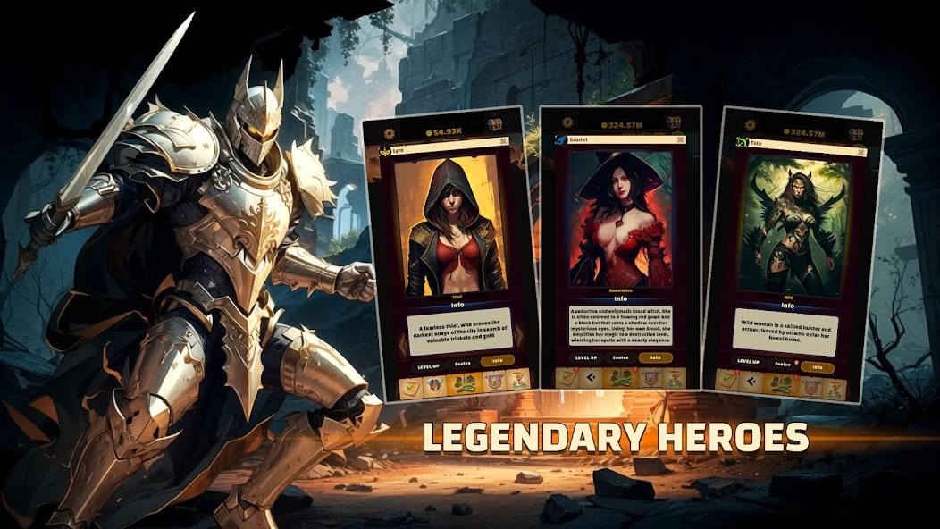 Astral Cards: Idle Card Game APK screenshot 3