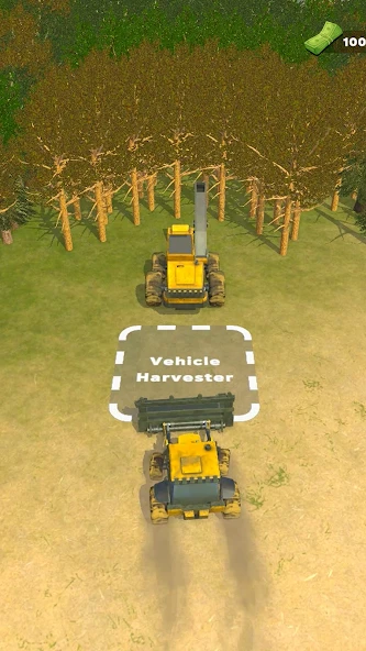 Mega Harvester: Lumber Factory APK screenshot 1