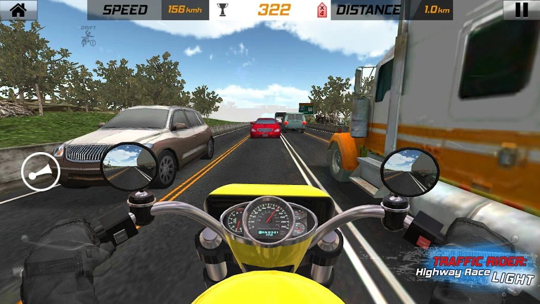Traffic Rider: Highway Race Light screenshot 2