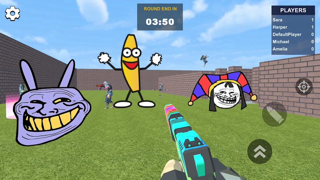Meme Shooter in Sandbox Mods APK screenshot 2