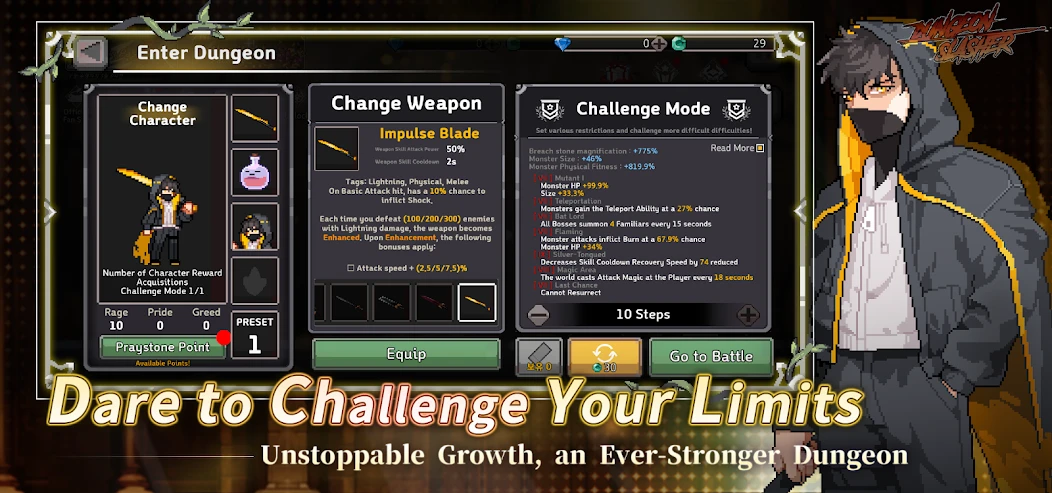 Dungeon Slasher: Roguelike APK screenshot 4