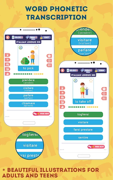 Italian for Beginners: LinDuo HD screenshot 4