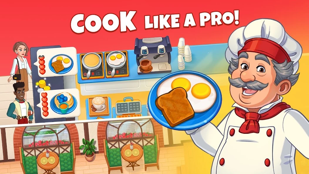 Cooking Diary: Restaurant Game APK screenshot 2