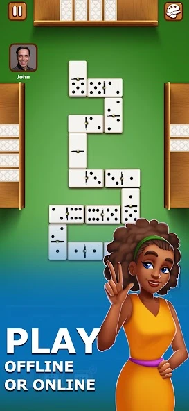 Dominoes Pro | Play Offline or Online With Friends screenshot 1