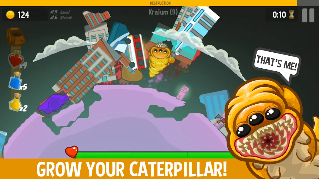 Caterpillage screenshot 1