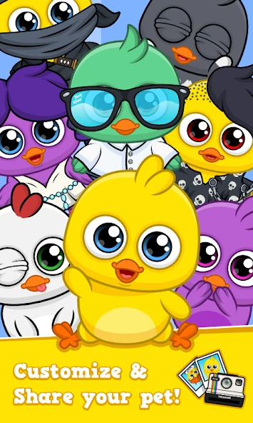 Download My Chicken - Virtual Pet Game (MOD, Unlimited Coins) 1.02 screenshot 2