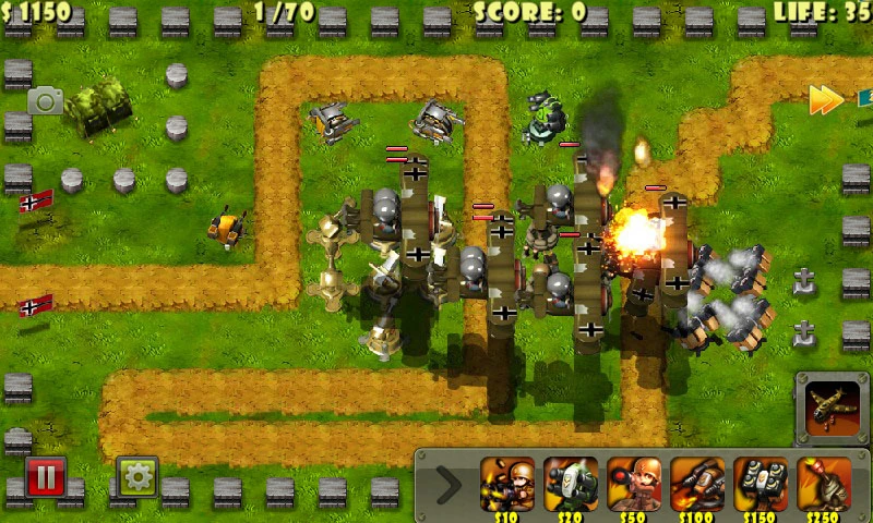 Little Commander: WWII TD screenshot 3