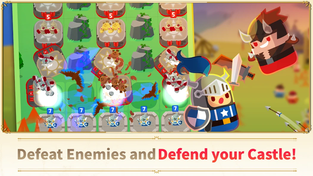 Merge Tactics: Kingdom Defense screenshot 3