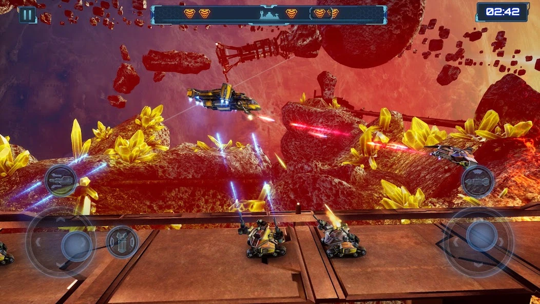 Red Siren: Space Defense screenshot 5