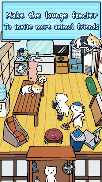 Animal Hot Springs - Relaxing with cute animals screenshot 5