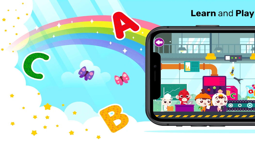 Learn Alphabet for Kids with Marbel screenshot 1