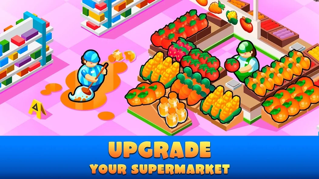 Idle Supermarket Tycoon - Shop screenshot 2