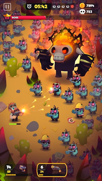 Zombastic: Survival game APK screenshot 2