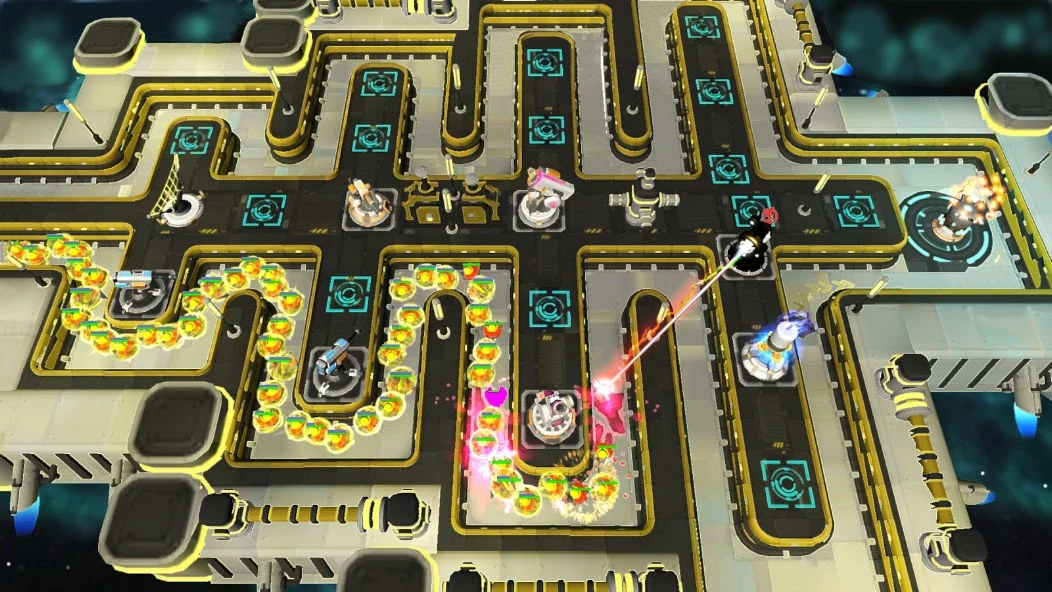 Sci Fi Tower Defense Offline Game. Module TD screenshot 4