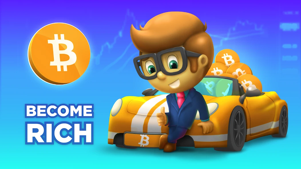 Crypto Idle Miner - Bitcoin Tycoon screenshot 1