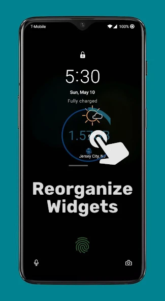 Lockscreen Widgets APK screenshot 3