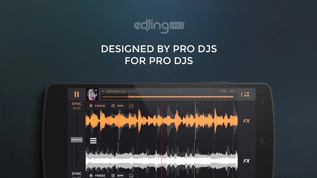 edjing PRO – Music DJ mixer APK screenshot 1
