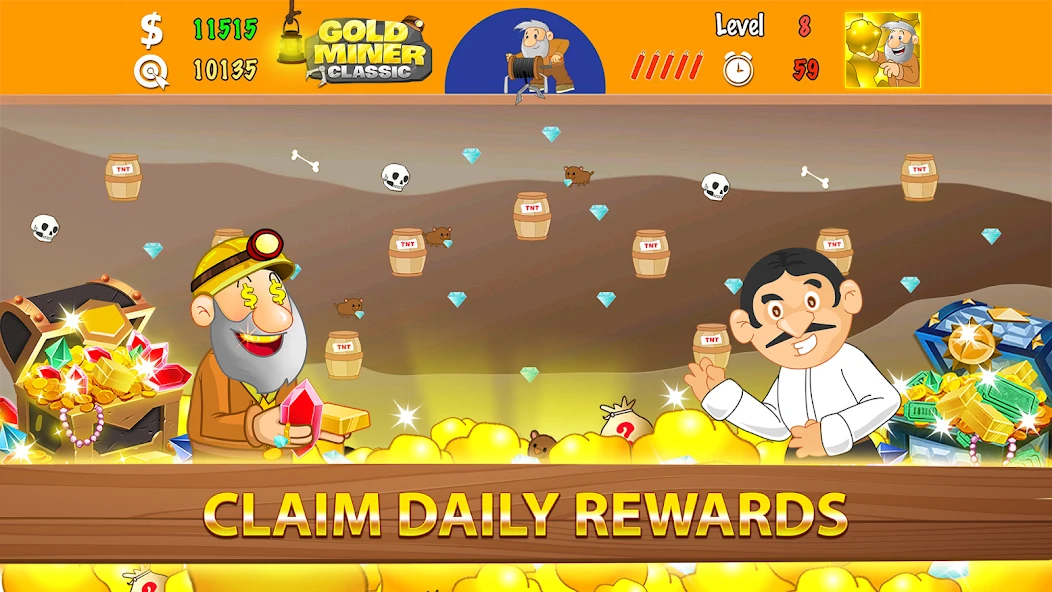 Gold Miner Classic screenshot 5