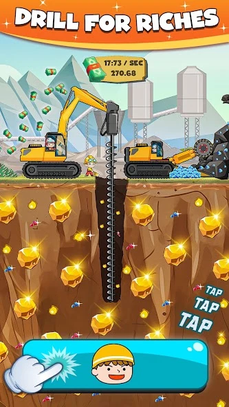 Tiny Miners - Idle Clicker screenshot 1