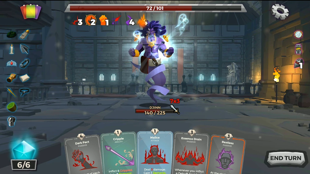 Dungeon Tales : An RPG Deck Building Card Game screenshot 1