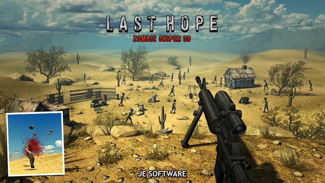 Last Hope - Zombie Sniper 3D screenshot 3