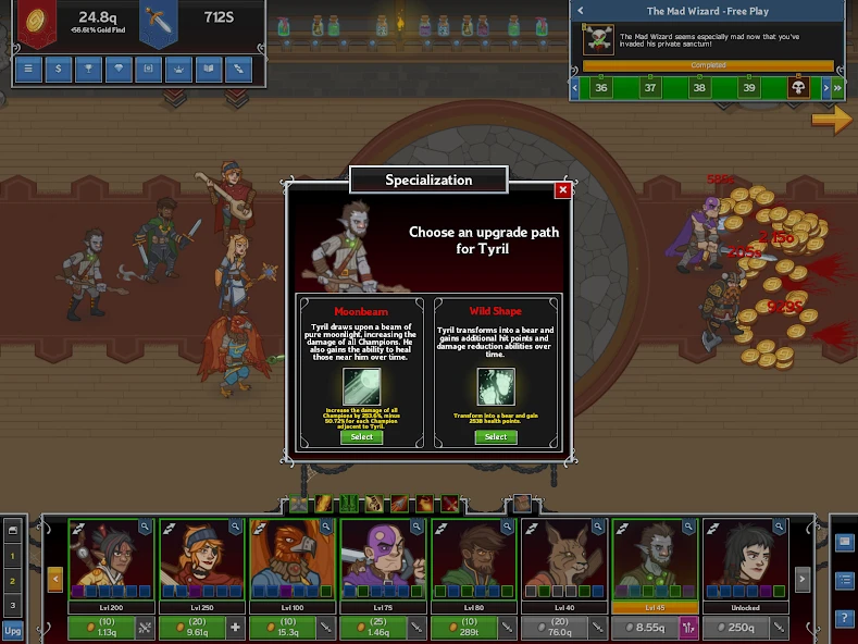 Idle Champions of the Forgotten screenshot 3