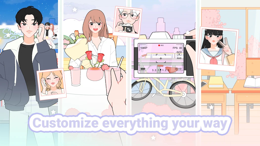 Shining Star Idol Dress Up APK screenshot 2