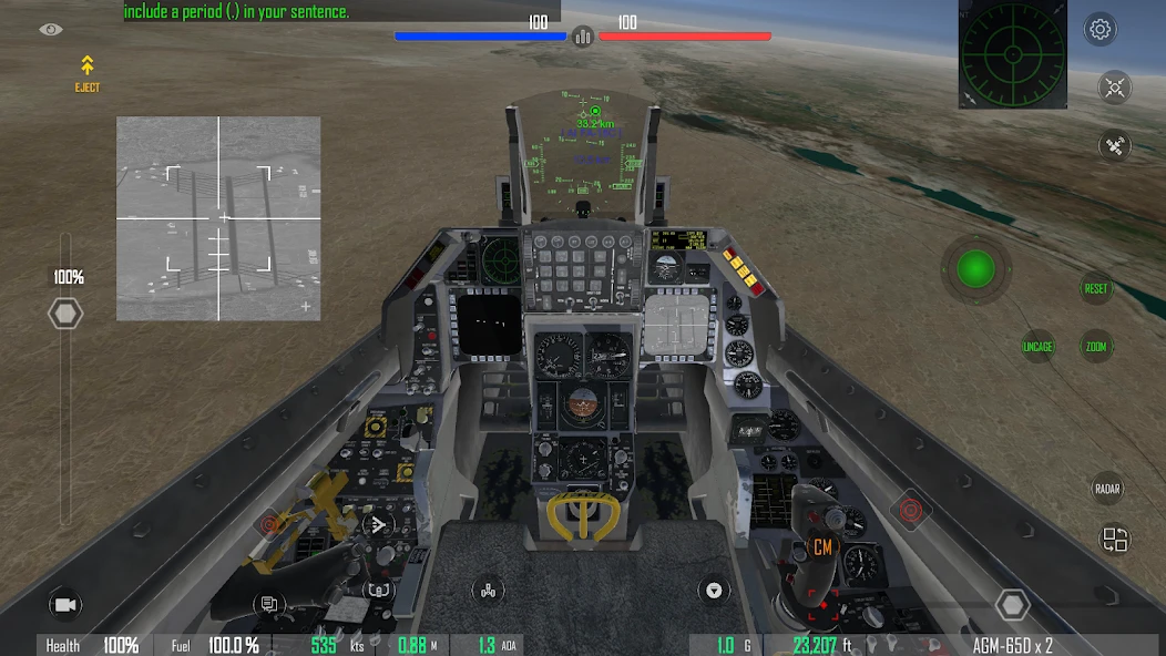 GS4: Realistic Air Combat APK screenshot 2