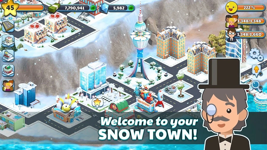 Snow Town - Ice Village World: Winter City screenshot 2