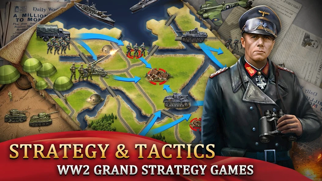 WW2: Strategy & Tactics Games 1942 screenshot 5