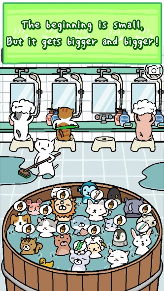 Animal Hot Springs - Relaxing with cute animals screenshot 2