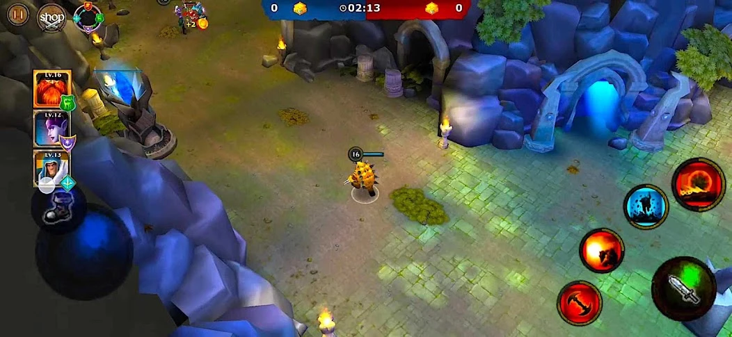 Legendary Heroes MOBA screenshot 4