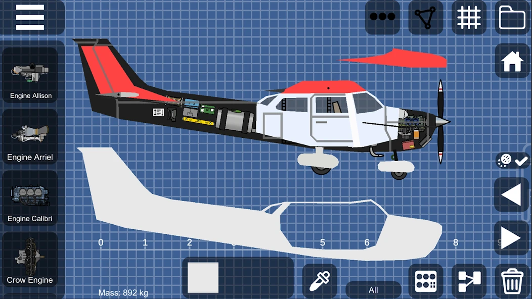 Flight Build Sandbox Simulator APK screenshot 3