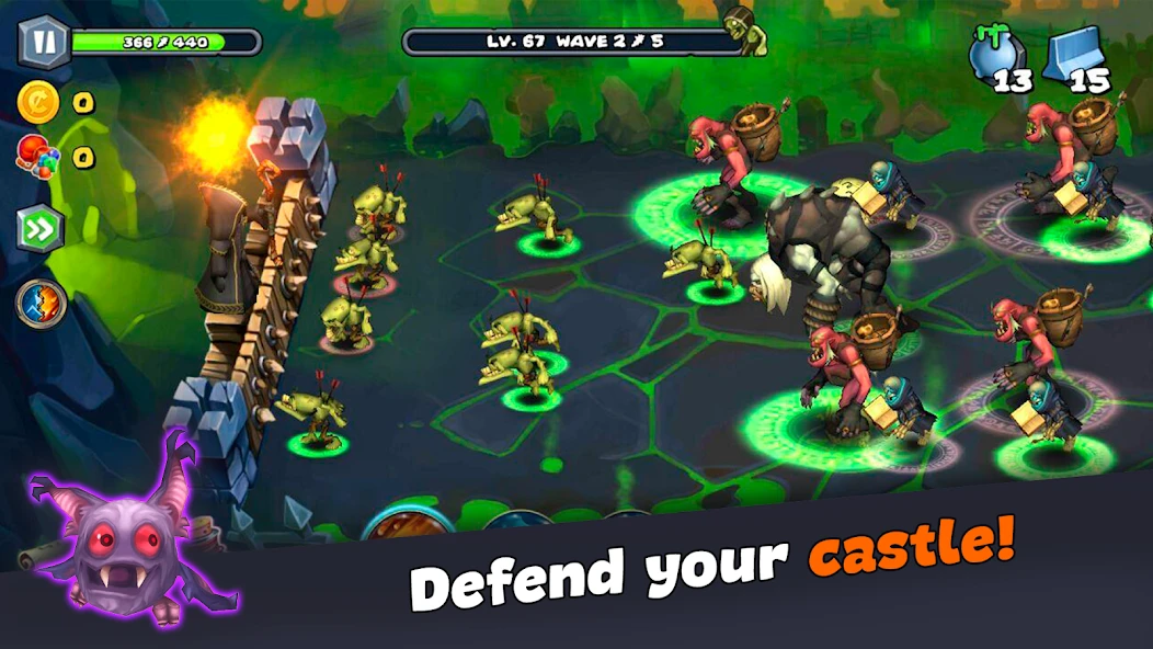 Magic Siege - Defender screenshot 3