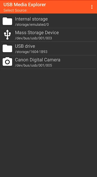 USB Media Explorer APK screenshot 1