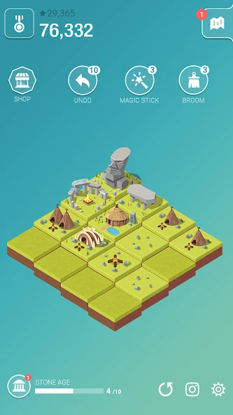 Age of 2048: Civilization City Building (Puzzle) screenshot 1